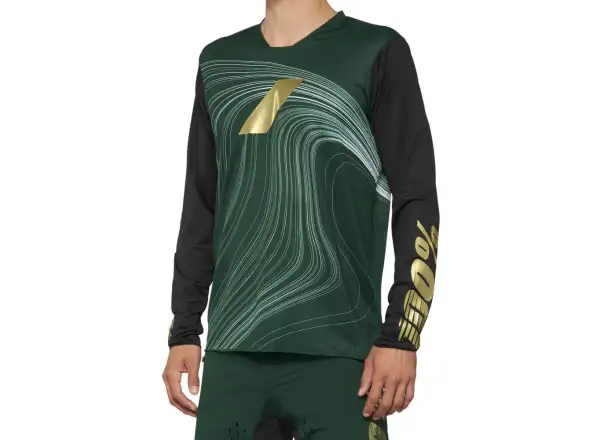 100% R-CORE-X LE Long Sleeve Forest Green