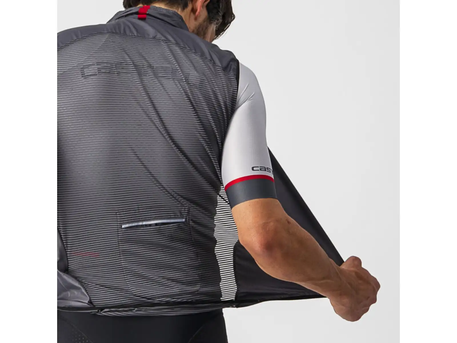 Castelli Aria pánská vesta Dark Grey