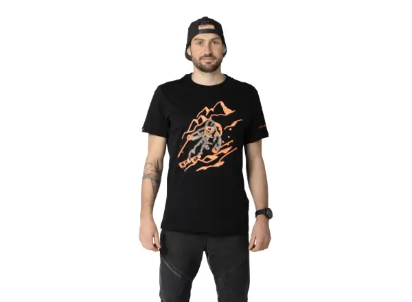 Dynafit Blacklight Cotton pánské triko krátký rukáv Black Out