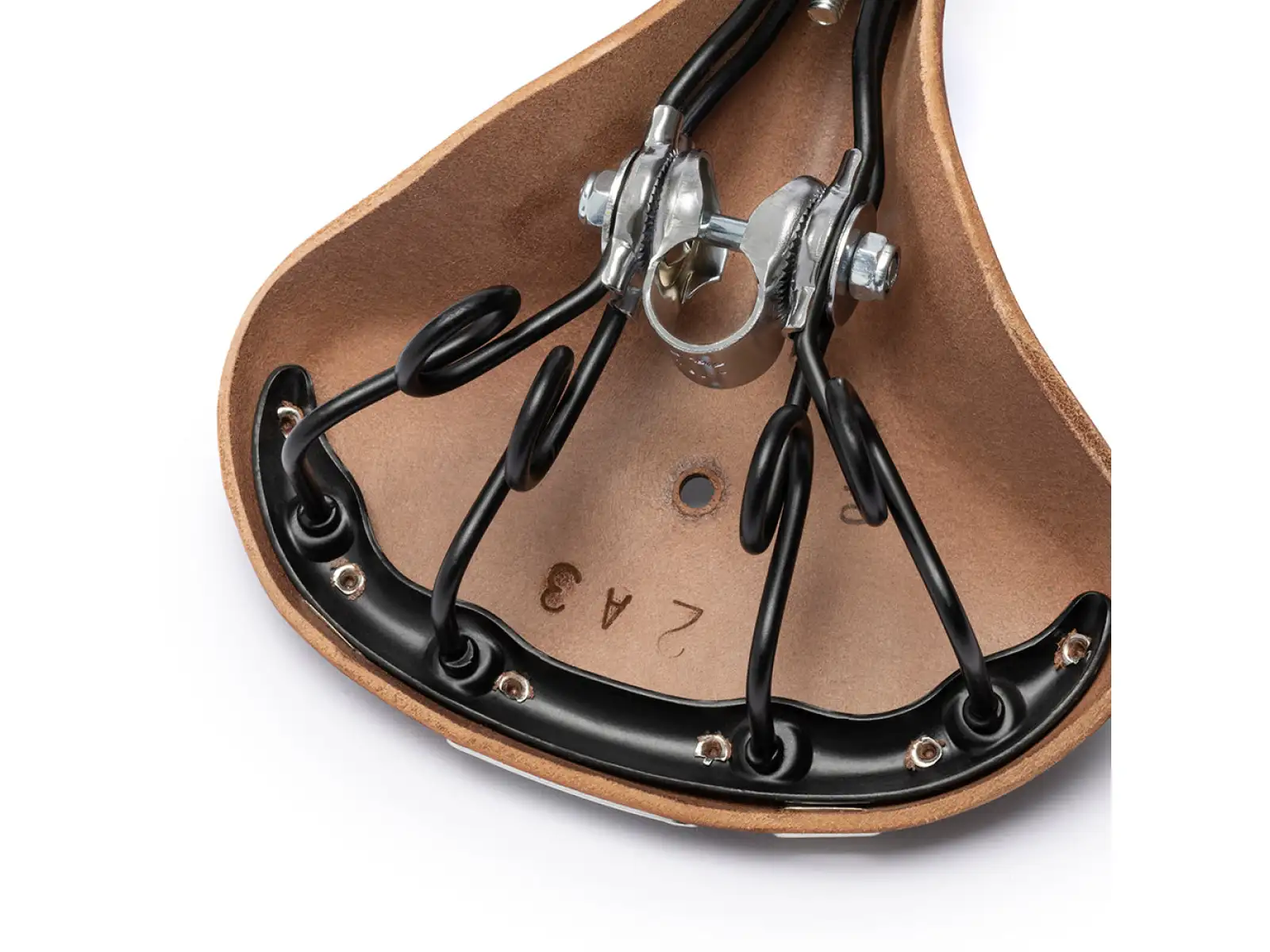 Brooks B72 kožené sedlo hnědé - Nebaleno
