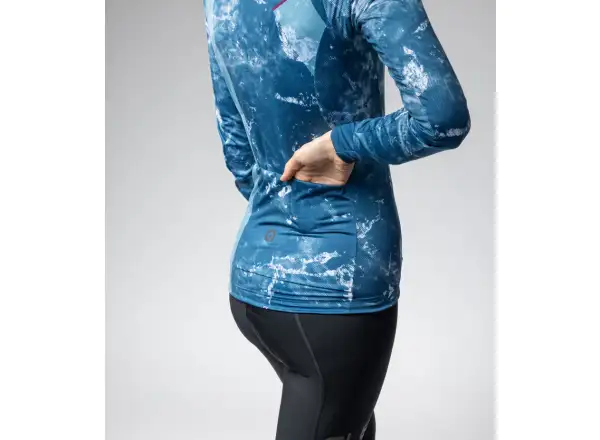 Alé PR-E Icy dámský dres dlouhý rukáv Blue
