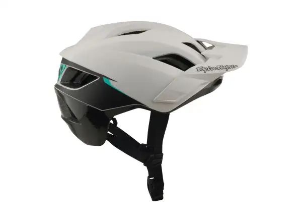 Troy Lee Designs Flowline SE MIPS přilba Stacks Pumice/Real Teal