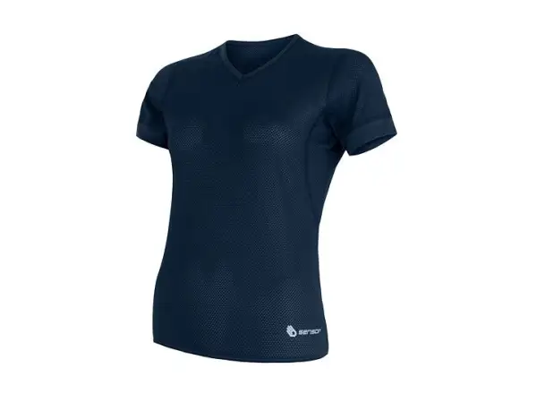 Sensor Coolmax Air dámské triko krátký rukáv Deep Blue