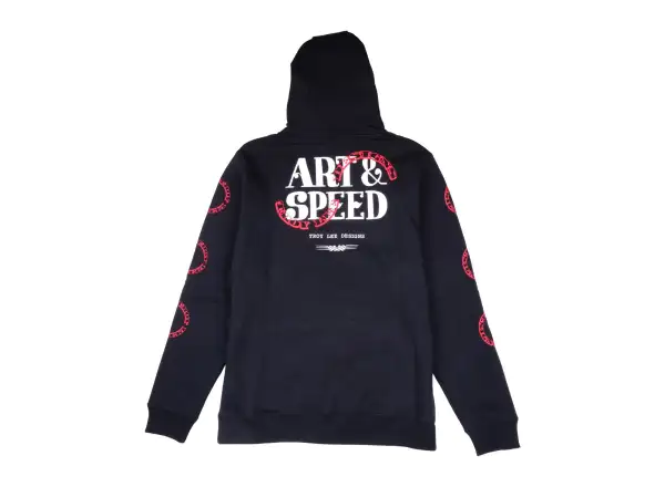 Troy Lee Designs Pink Slips pánská mikina Black