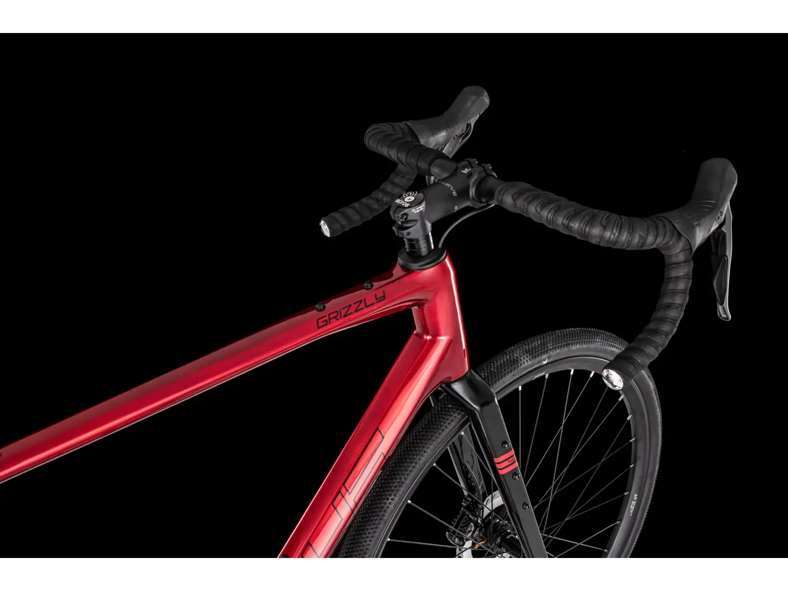 4Ever Grizzly Elite gravel kolo Flame red