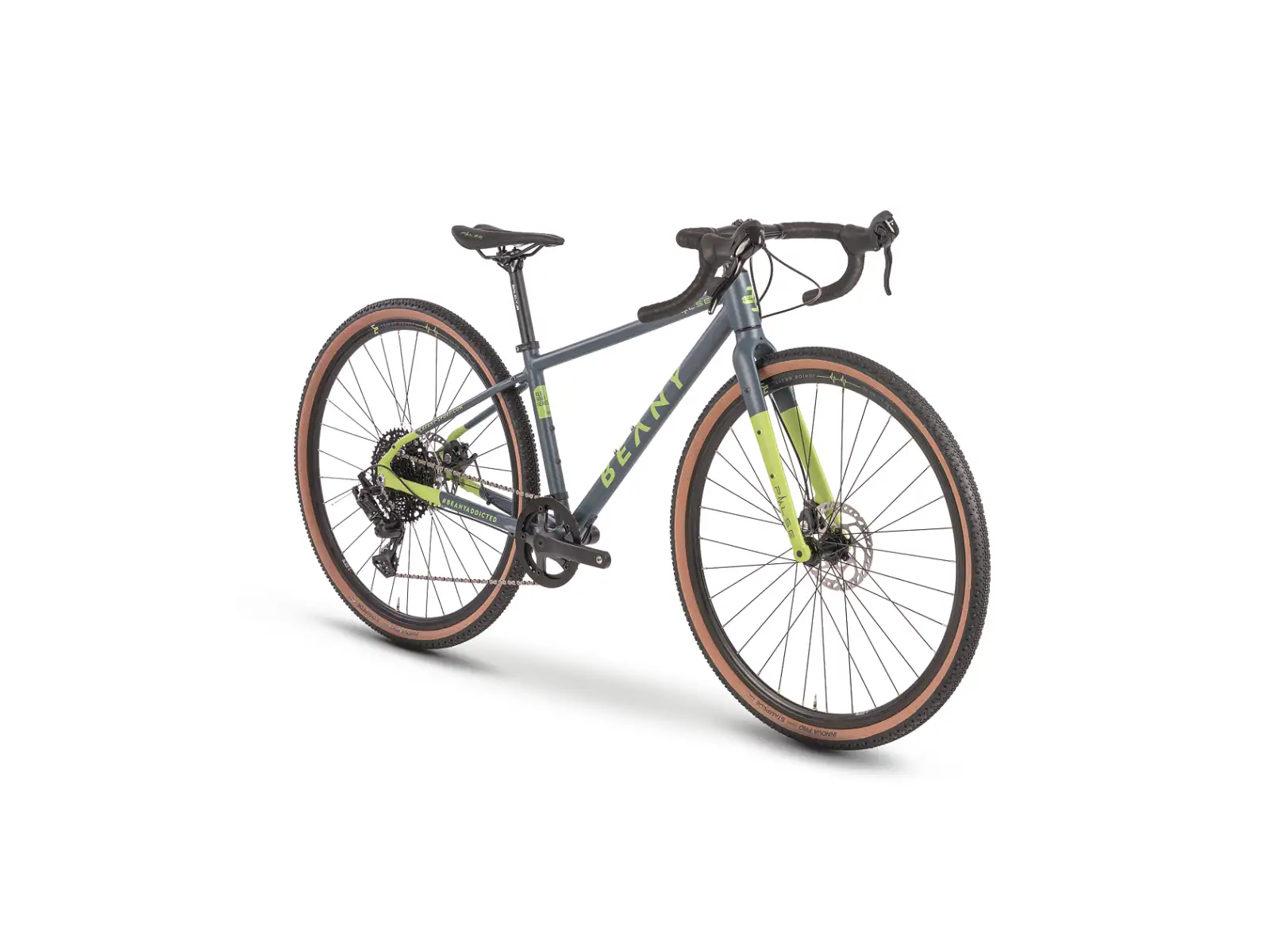 Beany Pulse 700 dětské gravel kolo grey