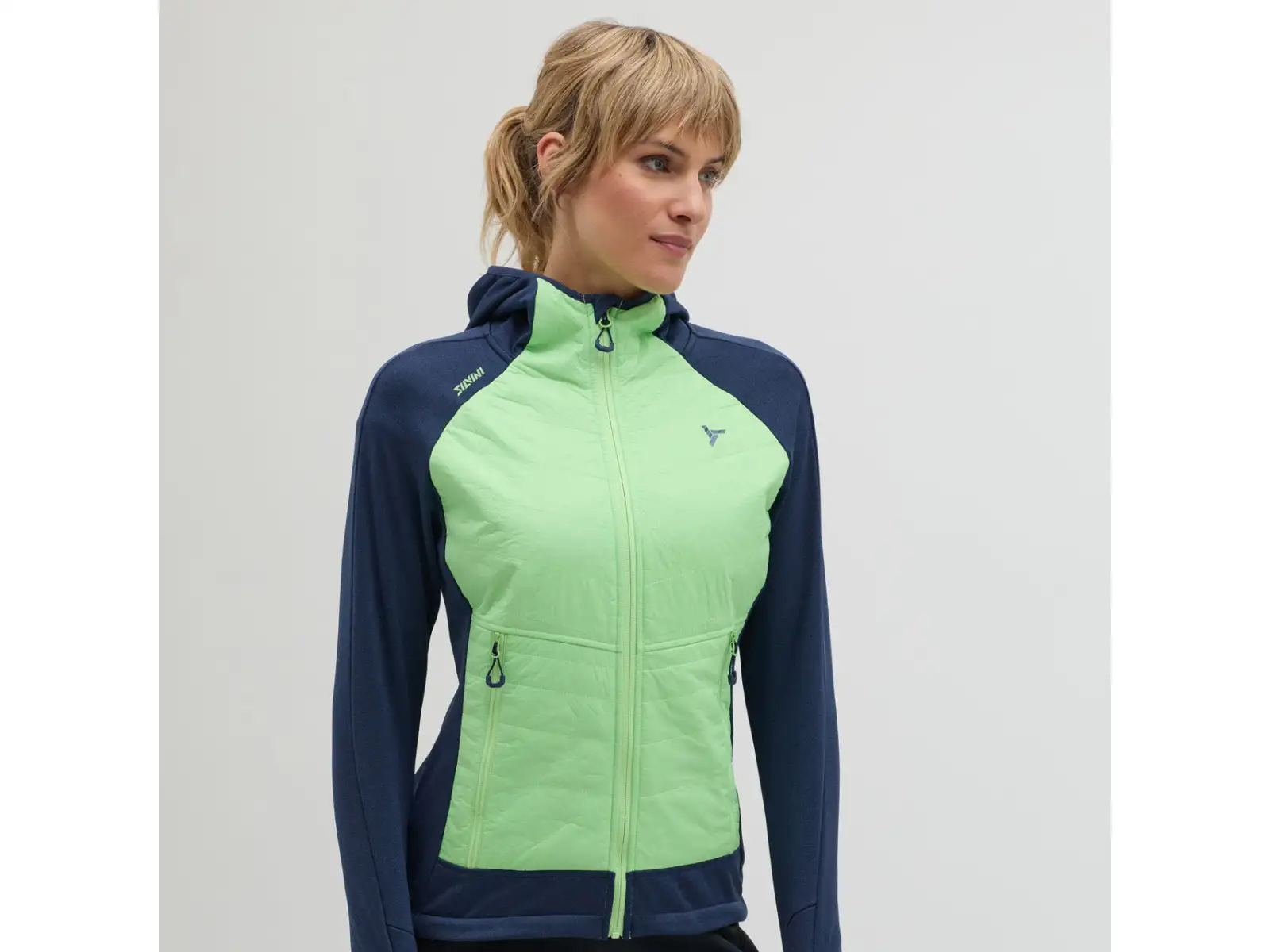 Silvini Divera dámská zateplená mikina Navy/Green