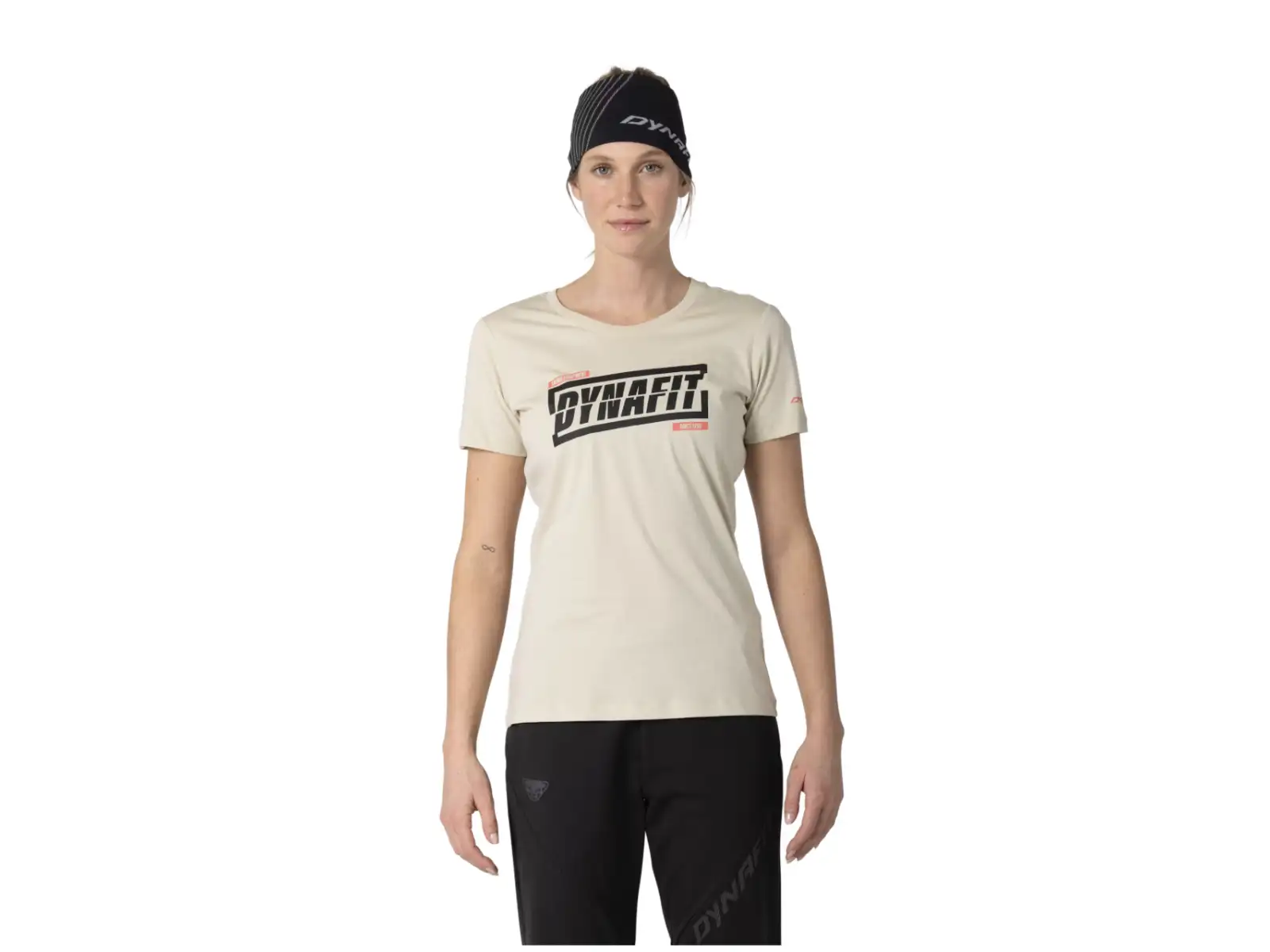 Dynafit Graphic Cotton dámské triko krátký rukáv Overcast/Tabloid