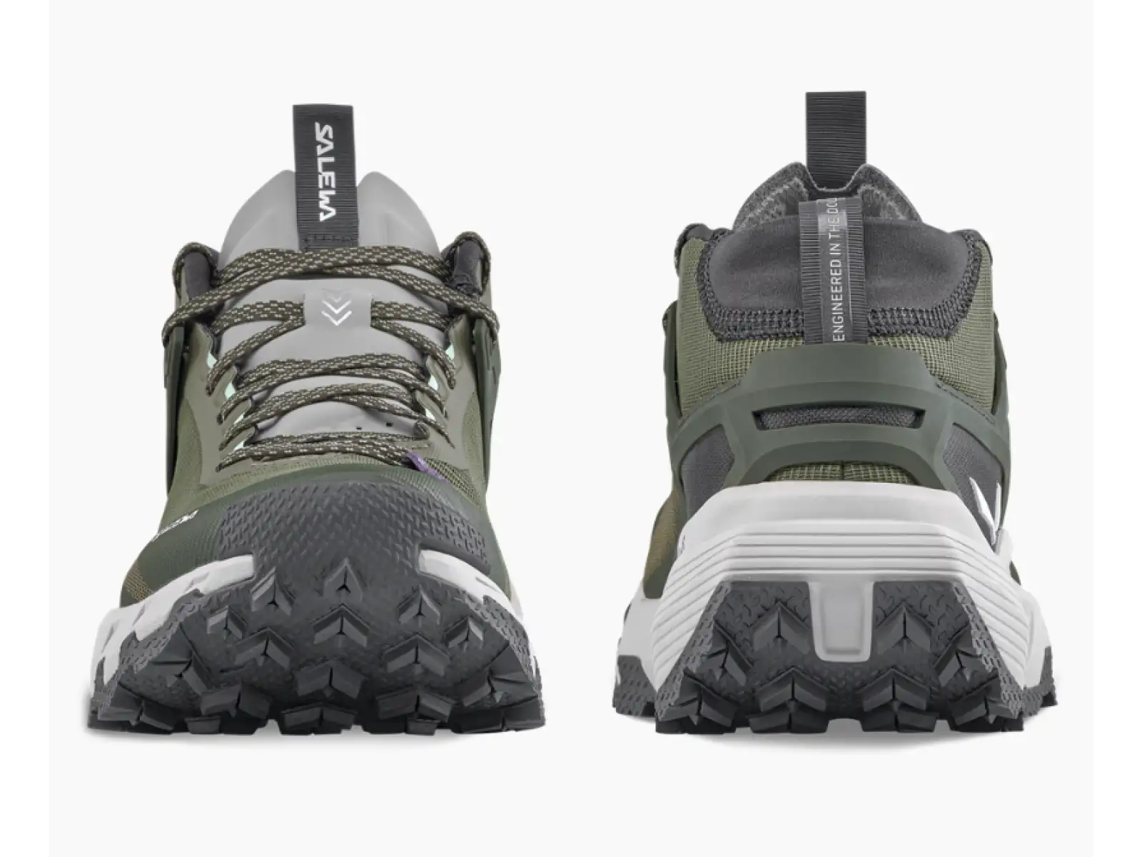 Salewa Pedroc 2 MID PTX dámské boty Faded Green / Dark Olive
