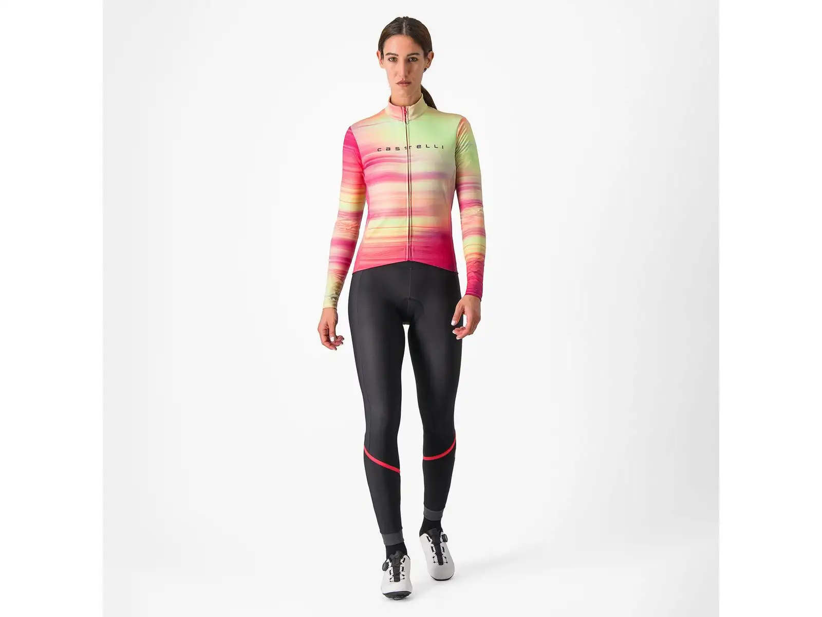 Castelli Phase dámský dres Multicolor Pink