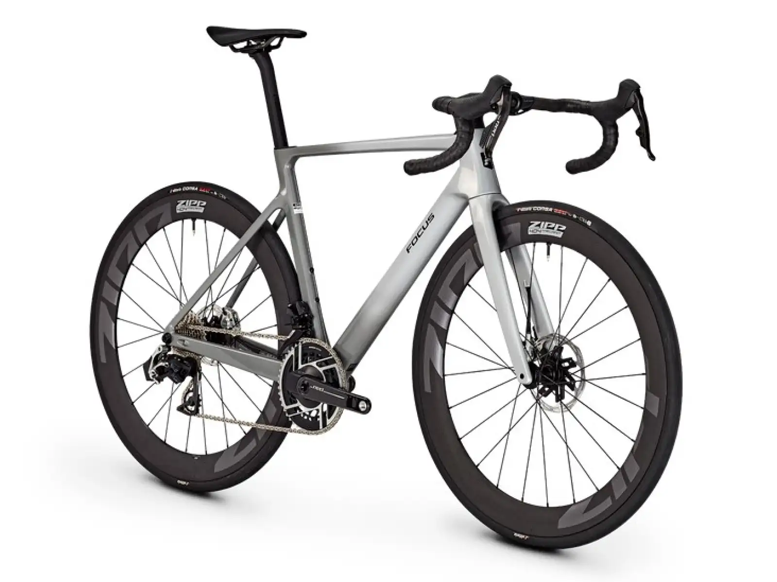 Focus IZALCO MAX 9.0 silniční kolo Silver glossy / Dark Silver glossy