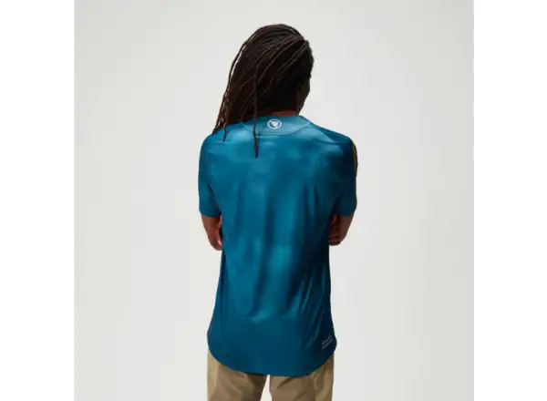 Endura Cloud pánský dres krátký rukáv Blue Steel