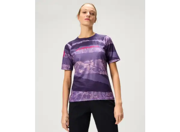 Endura LTD Parchwork dámský dres krátký rukáv Bramble