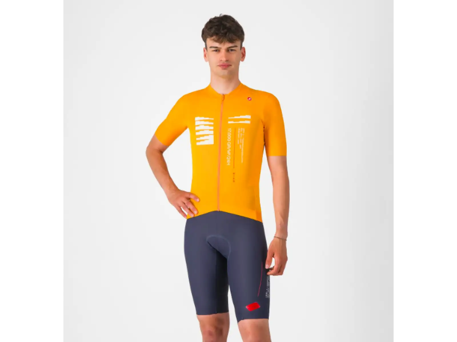 Castelli Espresso R-A/D pánské kraťasy s vložkou a laclem Twilight Blue