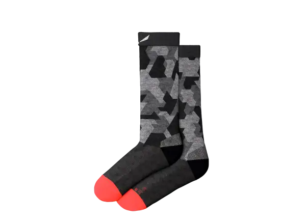 Salewa Pedroc Camo Merino Crew dámské ponožky Black Out