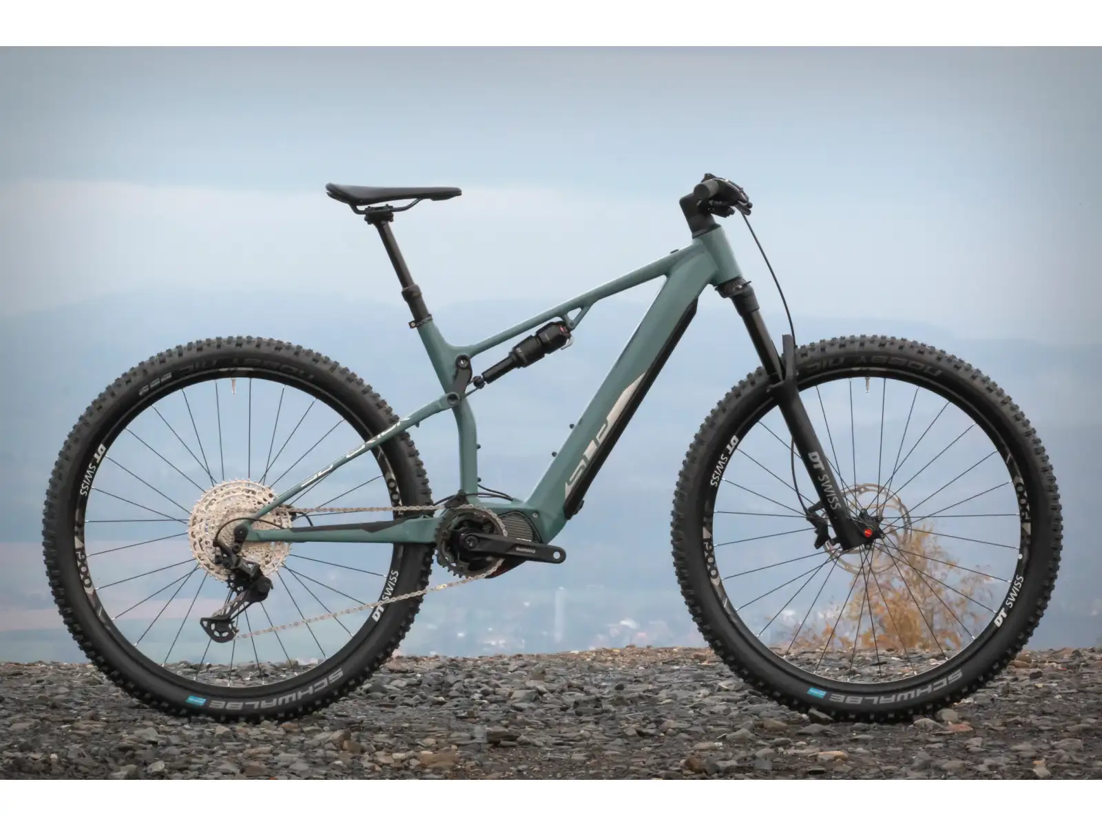 Superior eXF 9049 R horské elektrokolo matte trooper green/chrome silver