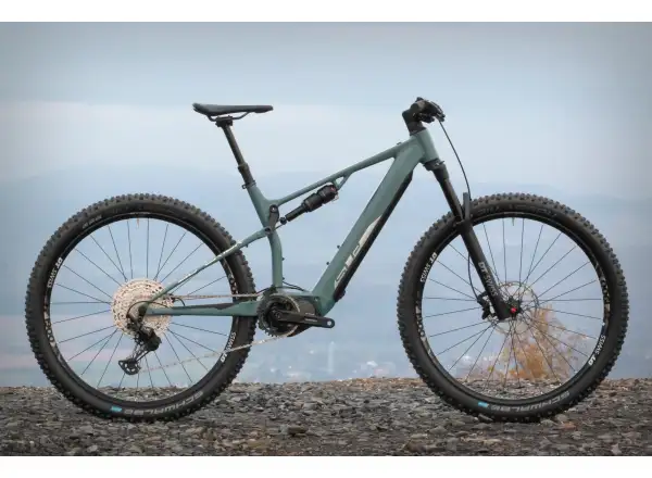 Superior eXF 9049 R horské elektrokolo matte trooper green/chrome silver