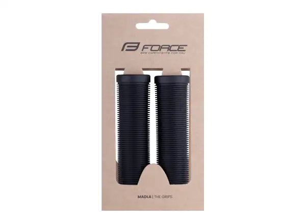 Force Groove gumové gripy černá