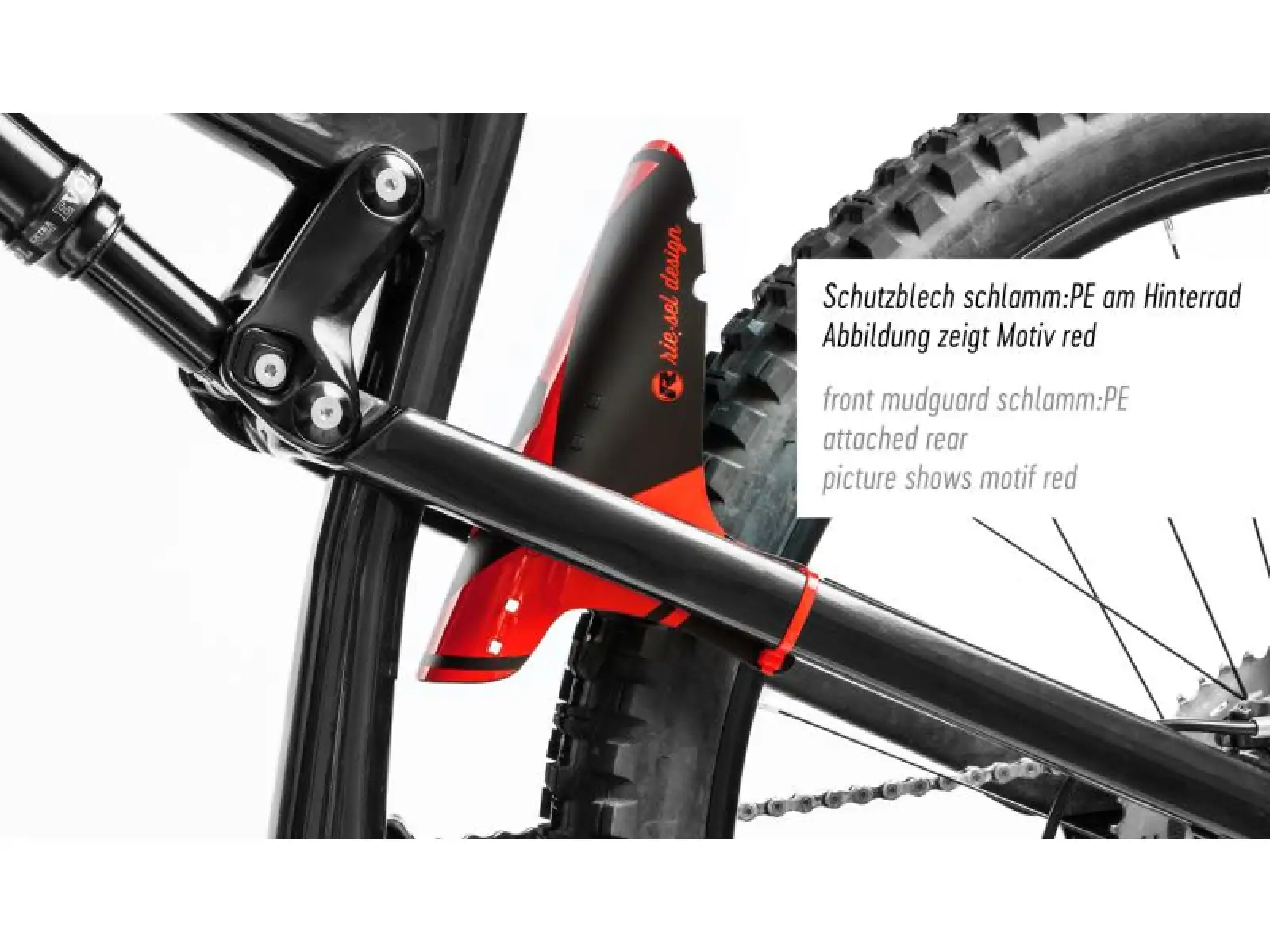 Rie:sel Design Schlamm:PE blatník Carbon