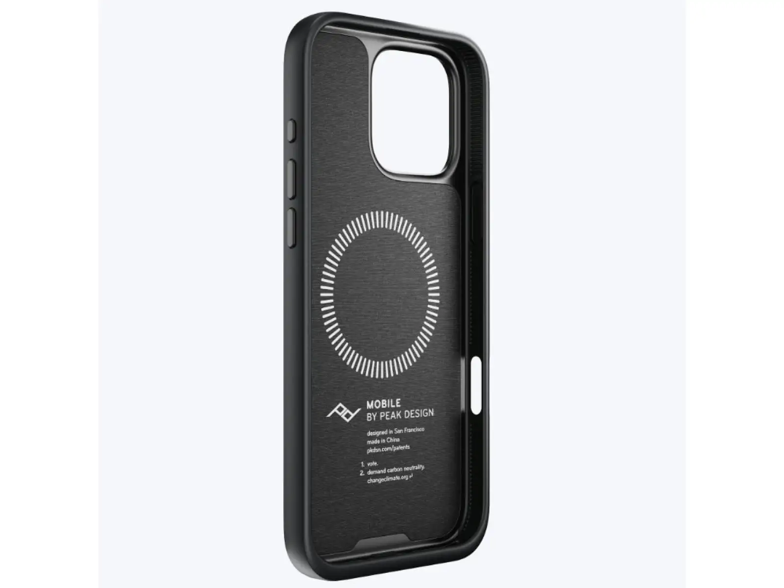 Peak Design Mobile Everyday Fabric Case iPhone 16 Pro Max obal na mobil Charcoal