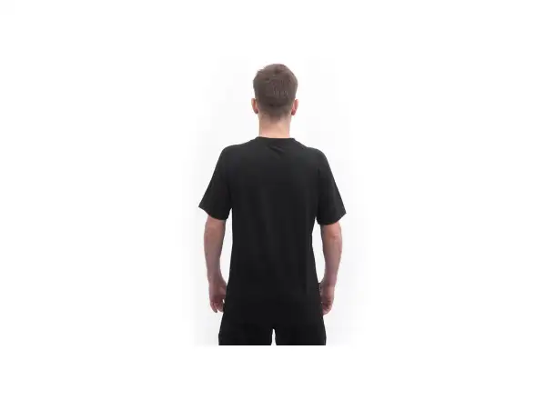 Sensor Merino Active No Logo pánské triko krátký rukáv černá