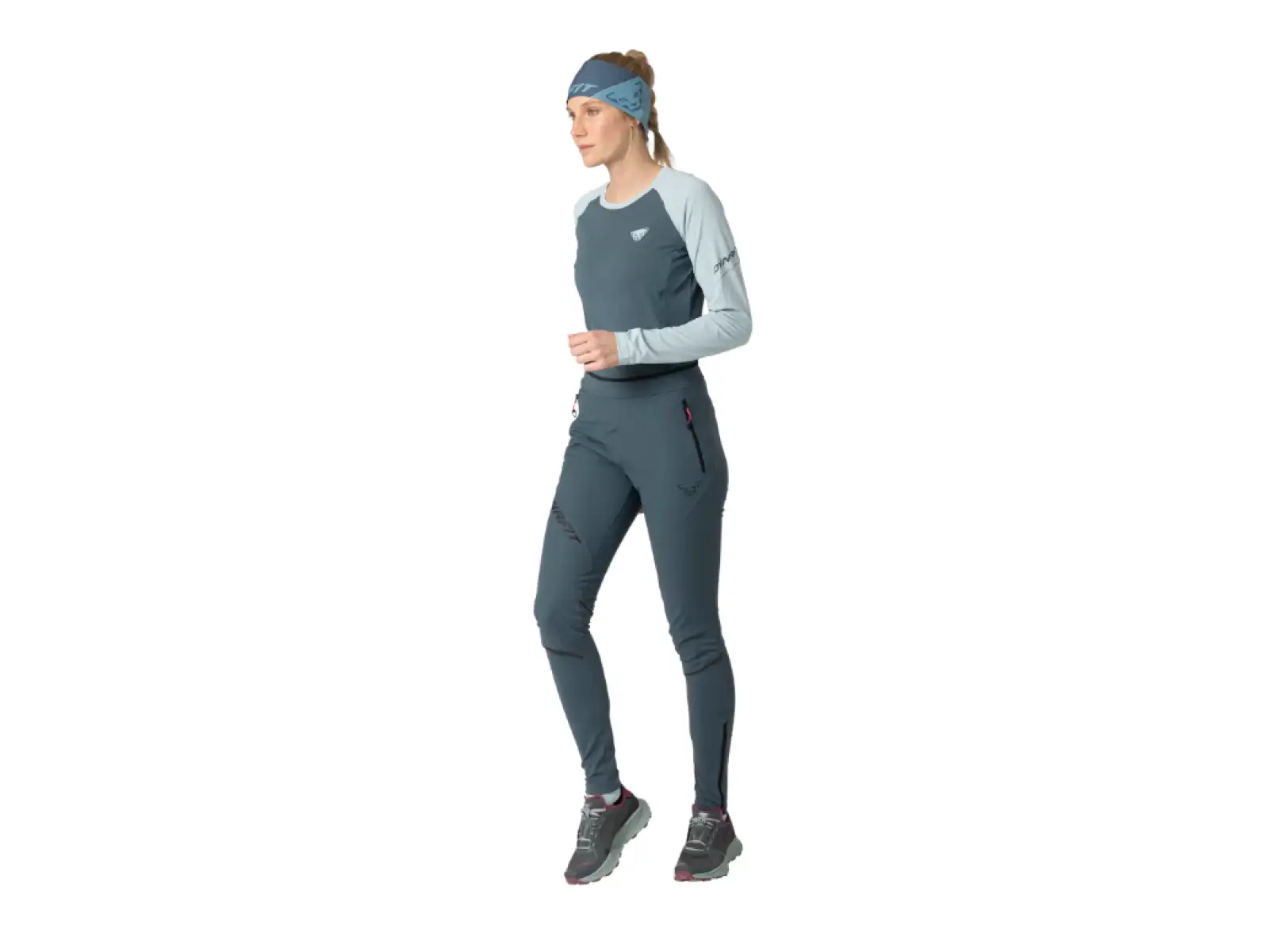 Dynafit Alpine Hybrid dámské běžecké kalhoty Cinder