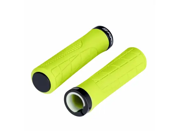 Force Orix gumové gripy fluo žlutá