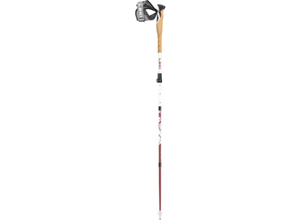 Leki Cross Superlite trekingové hole White/Ferra/Black vel. 100-120 cm