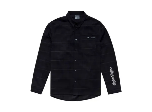 Troy Lee Designs Grind Flannel pánská košile Plaid Carbon