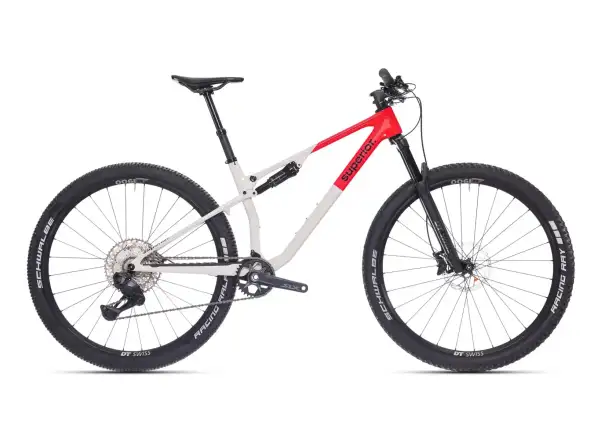 Superior XF 9.6 RC kolo Coral Red / Gloss Grey 19" PROVĚŘENO