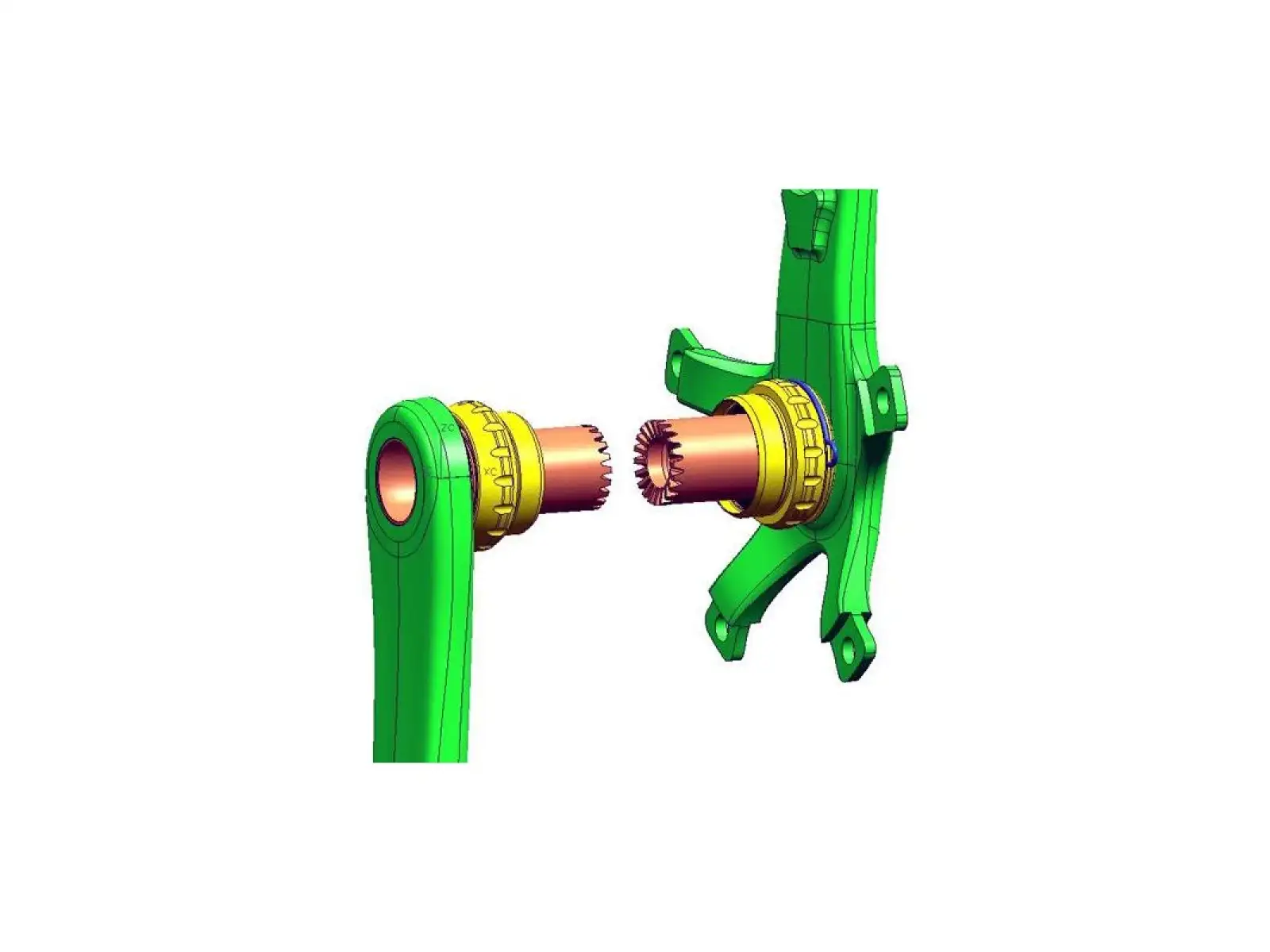 Campagnolo ložiska pro kliky Ultra Torgue