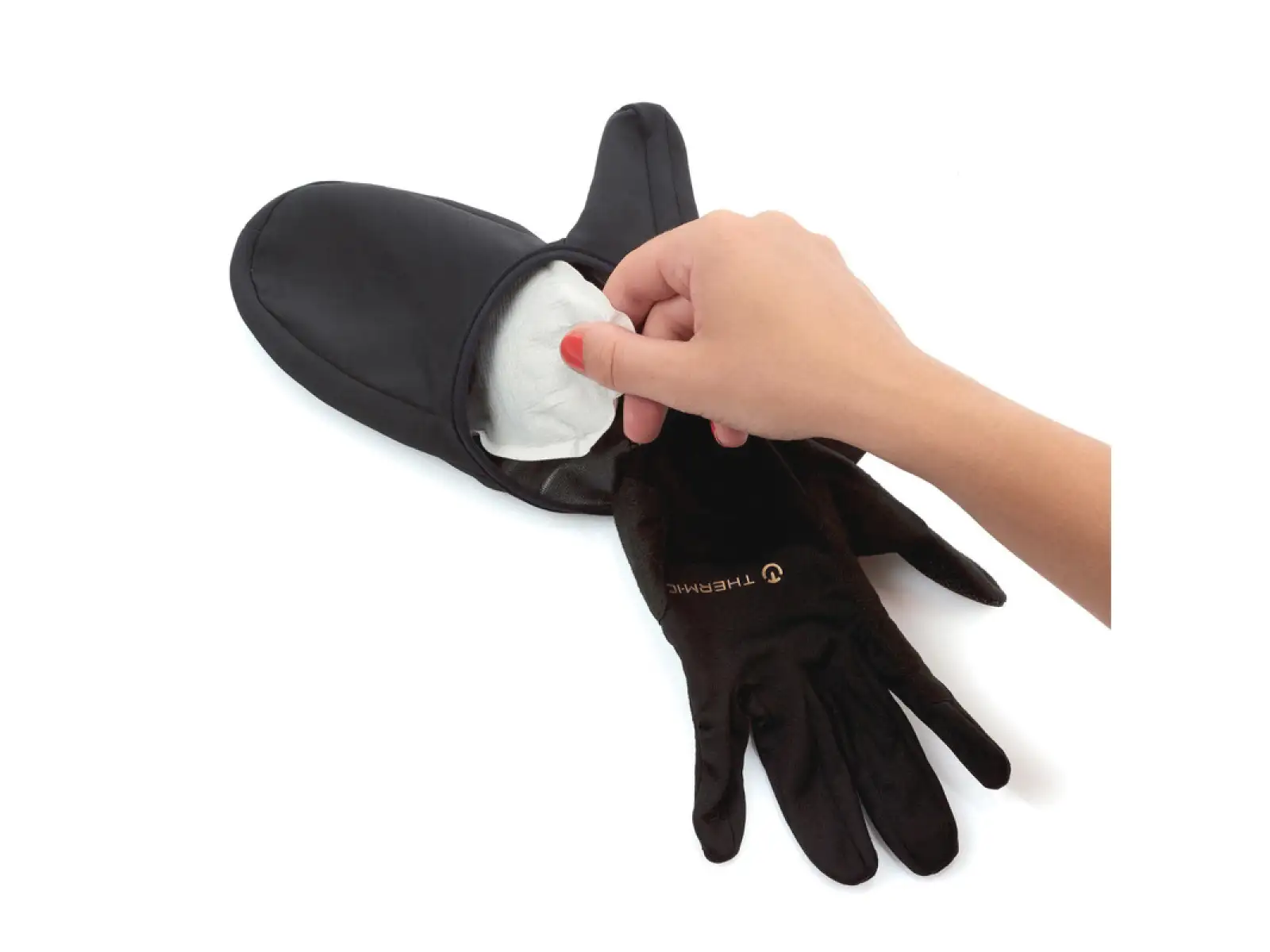 Thermic Versatile Light vyhřívané rukavice black