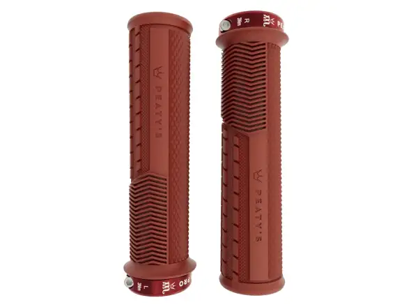 Peatys Monarch Pro Knurl Thick gripy Brick Red