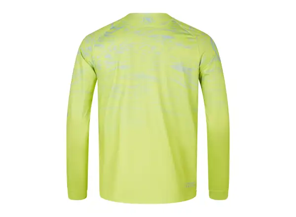 Endura LTD Marble Printed pánský dres dlouhý rukáv Lime Green