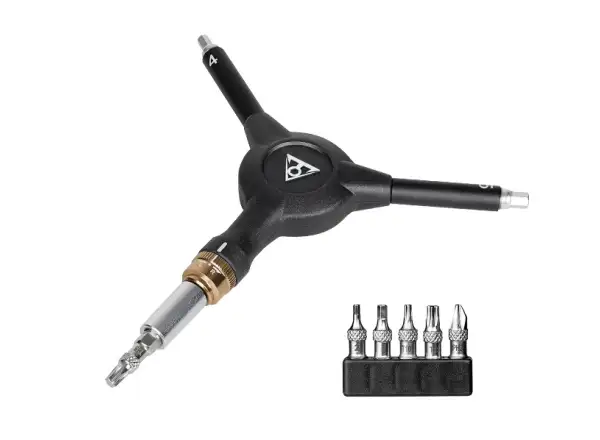 Topeak Y-Speed Ratchet klíč s 4mm a 5mm imbusovým nástavcem