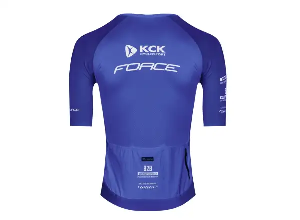 Force Script Team pánský dres krátký rukáv modrá