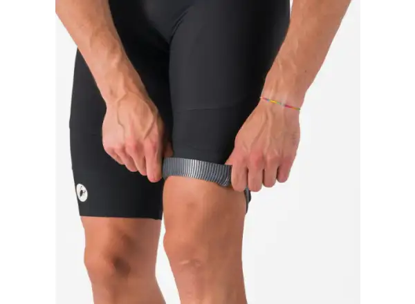 Castelli Endurance 4 pánské kraťasy s vložkou a laclem Black