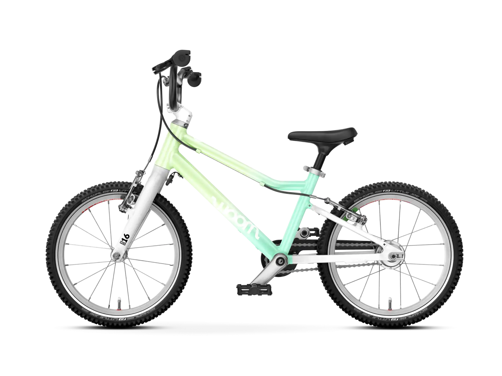 Woom GO 3 dětské kolo 16 Spearmint Crush Limited