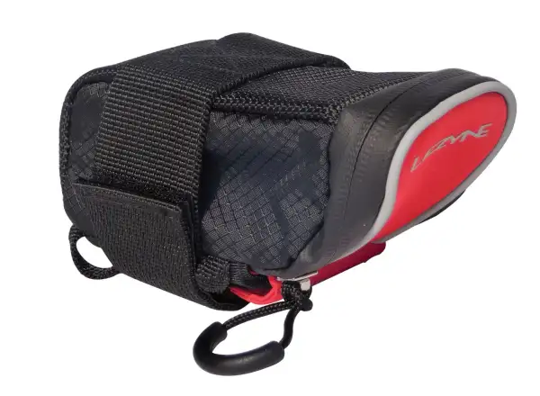 Lezyne Micro Caddy brašna pod sedlo 0,2 l červená/černá vel. S