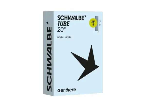 Schwalbe duše 20" AV6 28/40-406 autoventilek 40mm