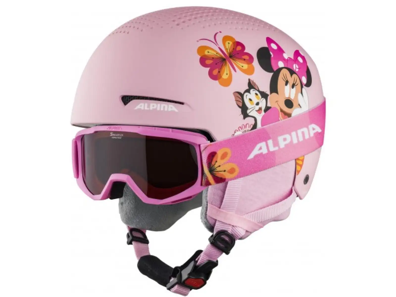Alpina Zupo set Disney dětská lyžařská helma Minnie Mouse