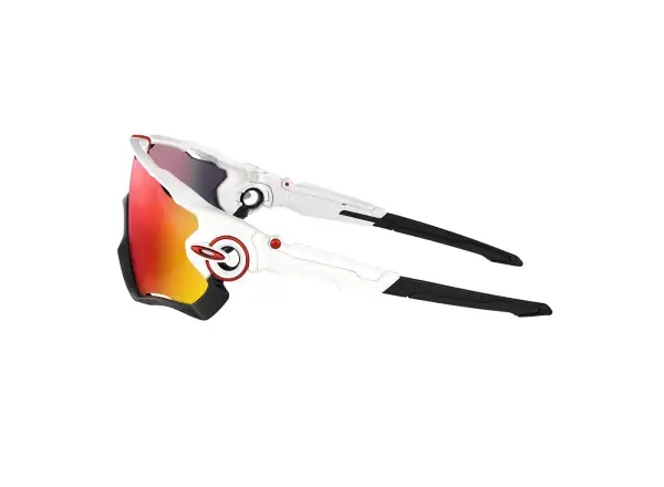 Oakley Jawbreaker sluneční brýle Polished White/Prizm Road