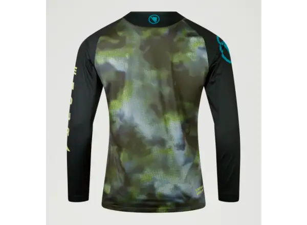 Endura Pixel Cloud pánský dres dlouhý rukáv Black