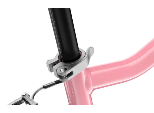 Woom Go 3 dětské kolo 16" Powder Pink