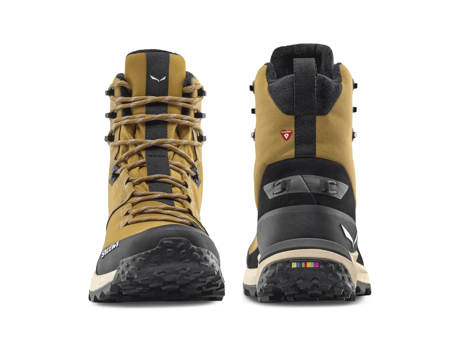 Salewa Puez Winter Mid PTX pánské boty Golden Brown / Black