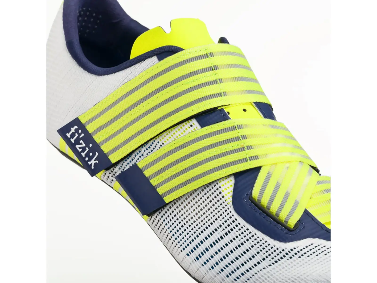 Fizik Vento Powerstrap Aerowave pánské silniční tretry Movi Yellow/White