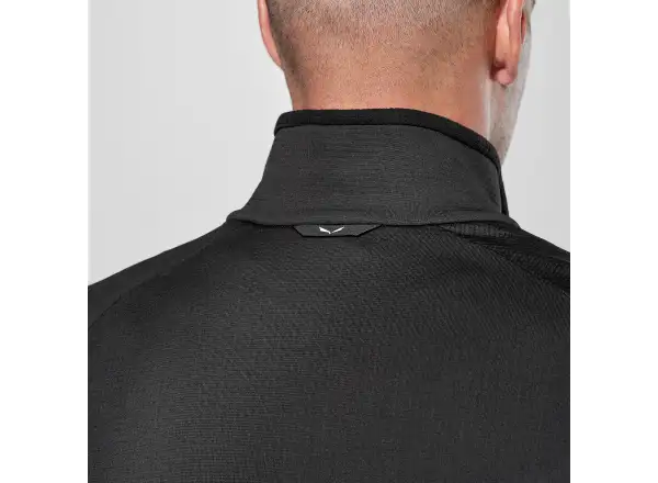 Salewa Puez Cammino Polarlite Half-Zip pánská mikina Black Out