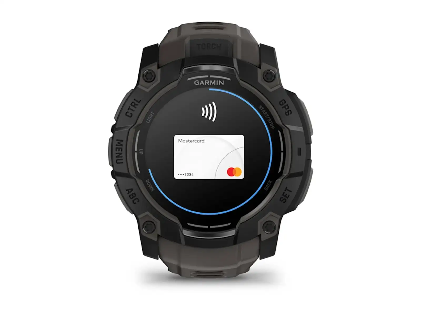 Garmin Instinct 3 Amoled 50 mm chytré hodinky Black/Charcoal pásek