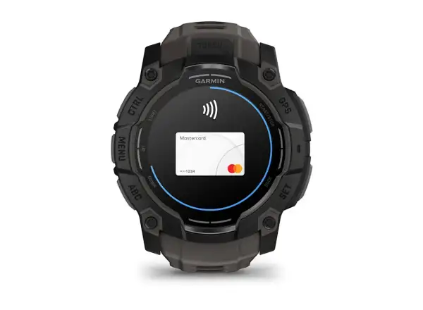 Garmin Instinct 3 Amoled 50 mm chytré hodinky Black/Charcoal pásek