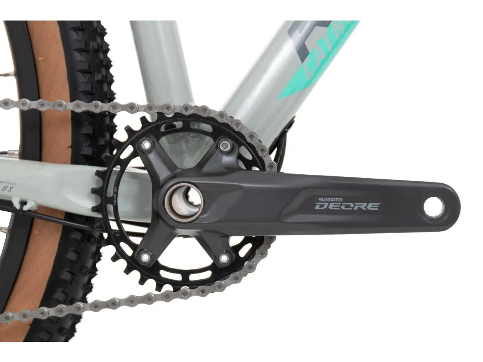 Rock Machine Catherine 60-29 gloss grey/mint green/dark grey horské kolo